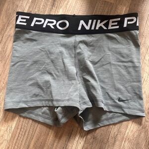 Nike Black and Gray Athletic Shorts